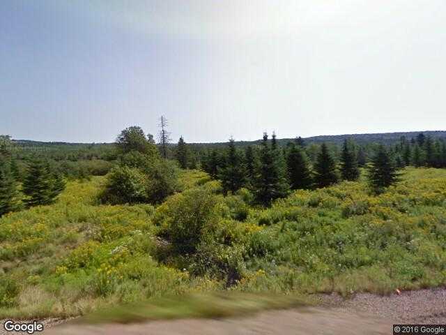 Street View image from Upper North River, Nova Scotia