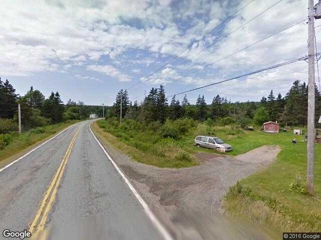 Street View image from Waterford, Nova Scotia