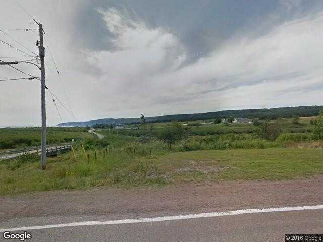 Street View image from West Advocate, Nova Scotia