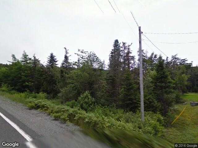 Street View image from West Liscomb, Nova Scotia