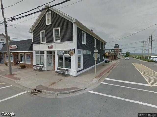 Street View image from Wolfville, Nova Scotia