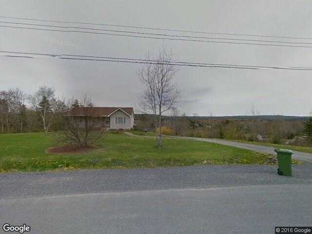 Street View image from Yankeetown, Nova Scotia