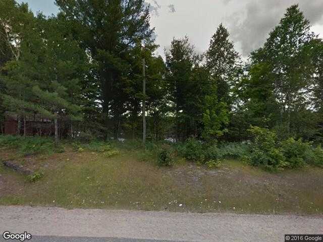 Street View image from Ahmic Lake, Ontario
