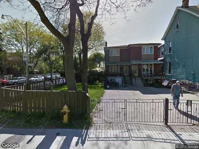Street View image from Alexandra Park, Ontario