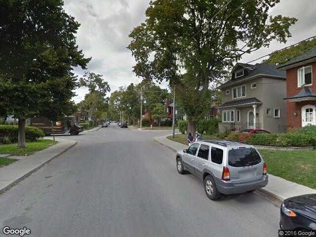 Street View image from Bedford Park, Ontario