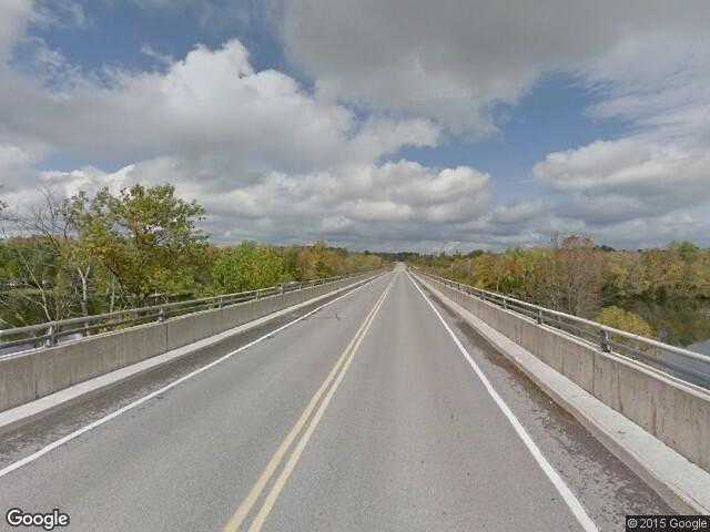 Street View image from Bensfort Bridge, Ontario