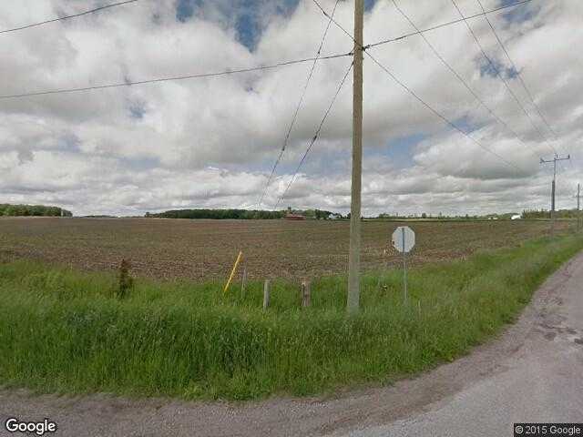 Street View image from Berlett's Corners, Ontario