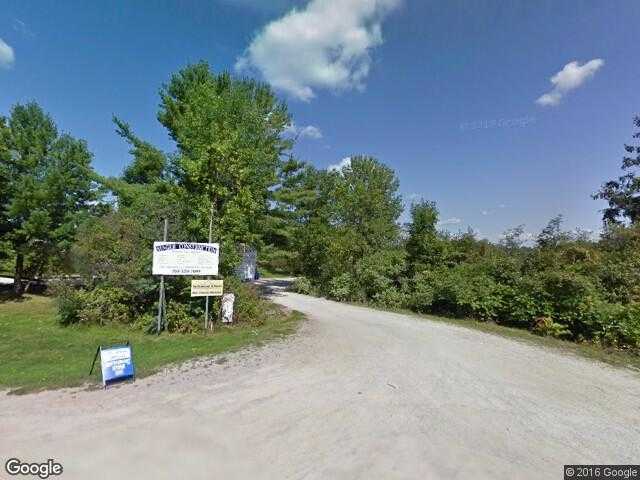 Street View image from Big Chute, Ontario