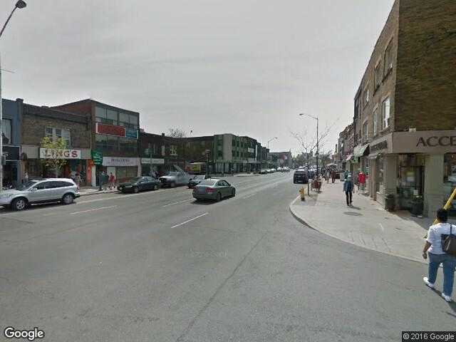 Street View image from Bloor West Village, Ontario