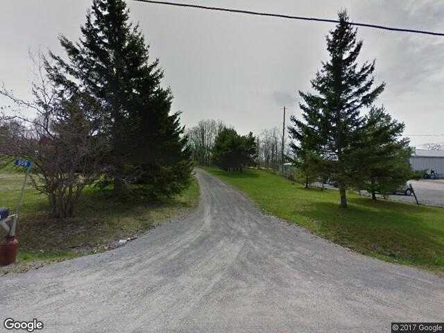 Street View image from Burnt Hills, Ontario