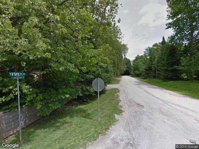 Street View image from Camperdown, Ontario