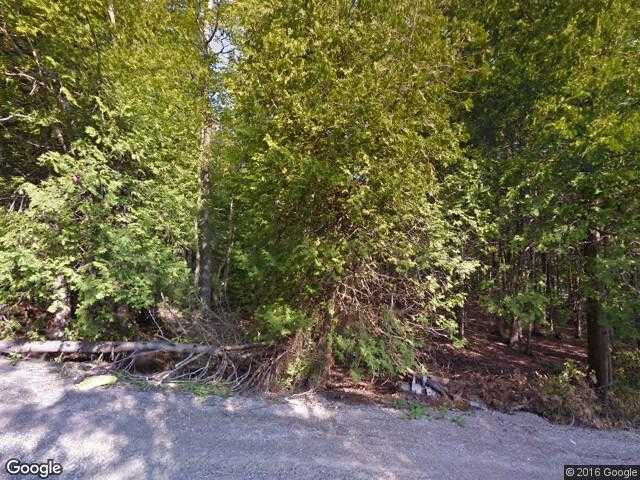Street View image from Cape Chin North, Ontario