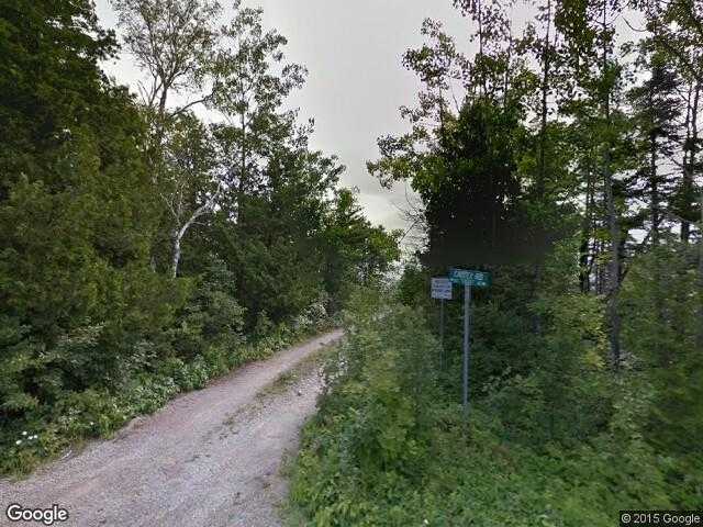 Street View image from Cape Chin South, Ontario