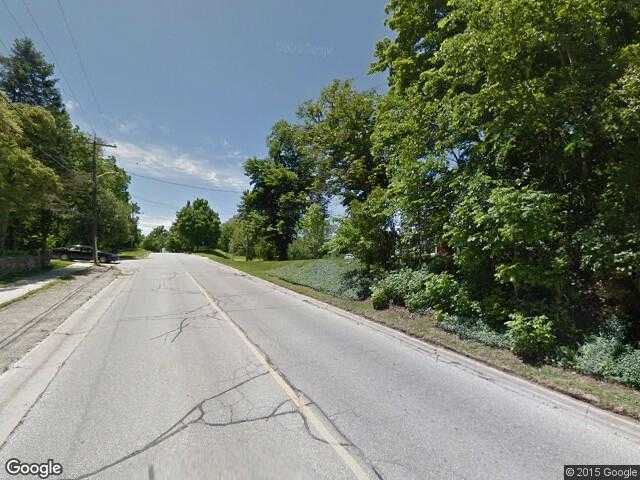 Street View image from Clarksburg, Ontario