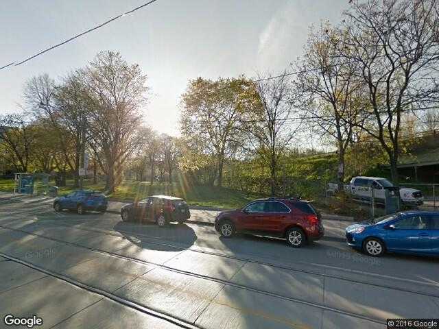Street View image from Corktown, Ontario