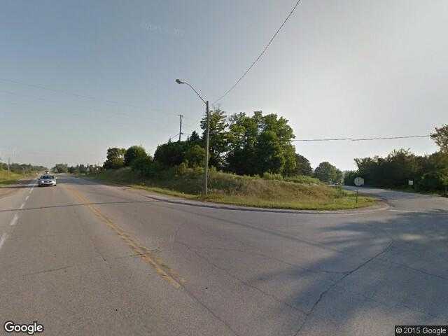 Street View image from Coulson's Hill, Ontario