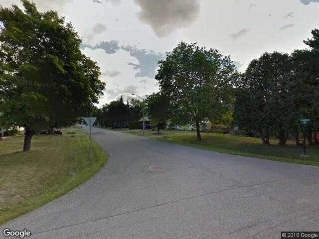Street View image from Courtland Park, Ontario