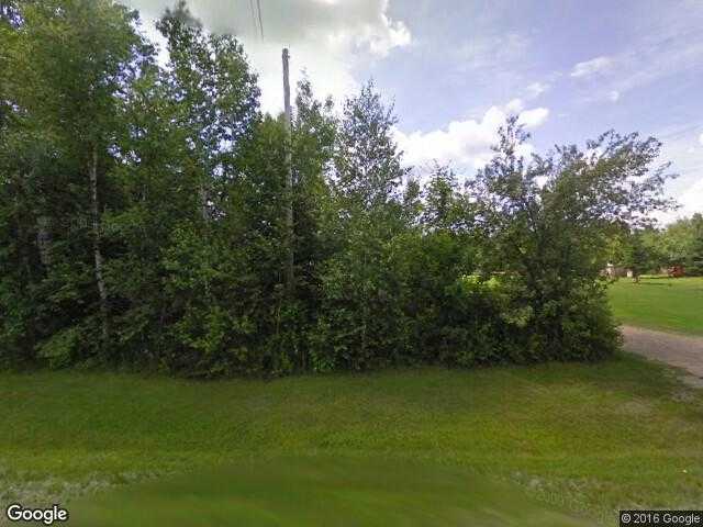 Street View image from Cross Lake, Ontario
