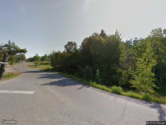 Street View image from Crow Lake, Ontario