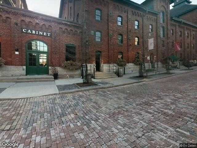Street View image from Distillery District, Ontario
