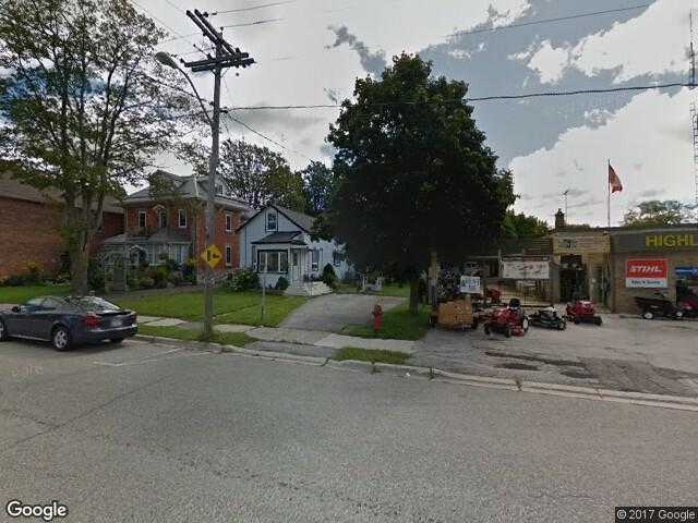Street View image from Dundalk, Ontario