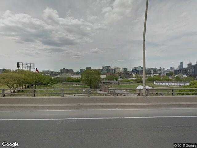 Street View image from Fort York, Ontario