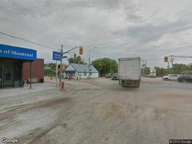 Street View image from Frankford, Ontario