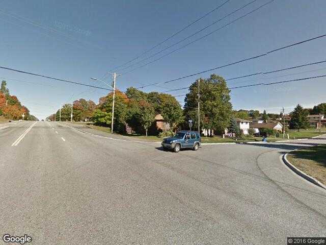 Street View image from Fricker, Ontario