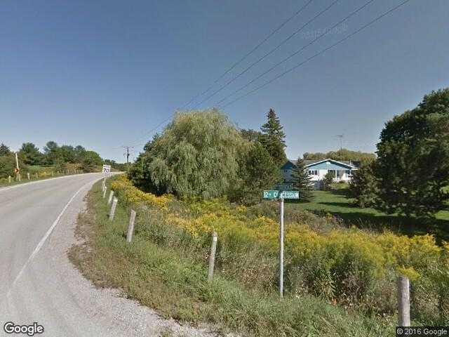Street View image from Hammertown, Ontario