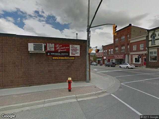 Street View image from Harriston, Ontario