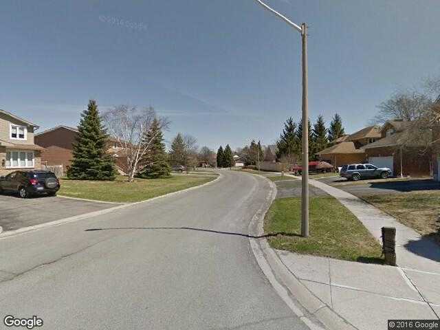 Street View image from Henderson Place, Ontario