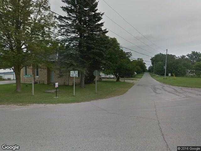 Street View image from Holmesville, Ontario