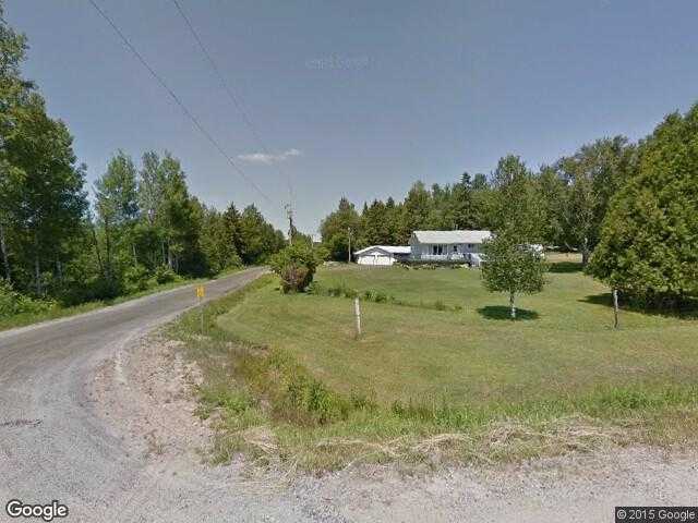 Street View image from Hotham, Ontario