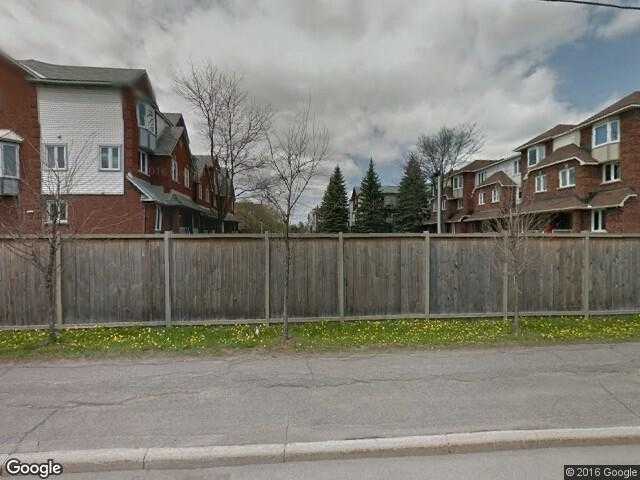 Street View image from Hunt Club Park, Ontario