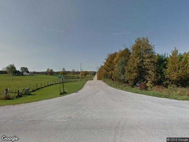 Street View image from Irish Lake, Ontario