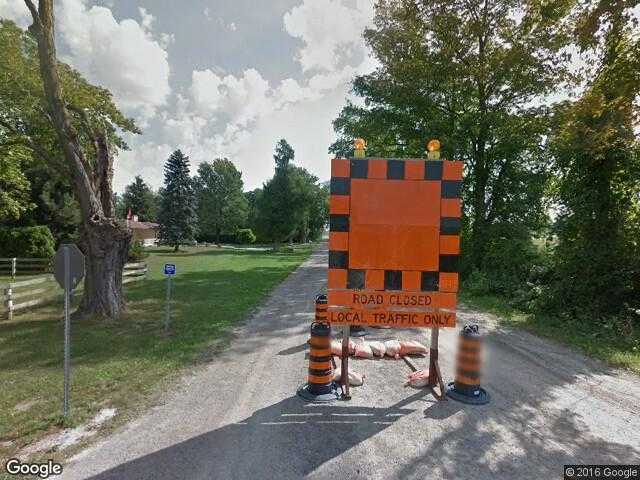 Street View image from Jericho, Ontario