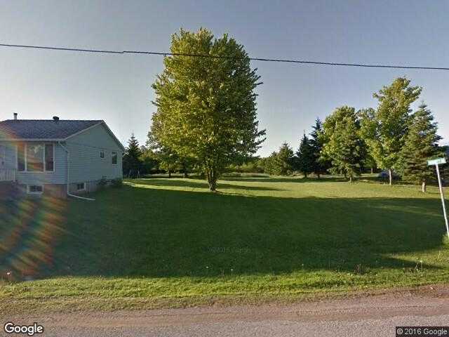 Street View image from Judgeville, Ontario