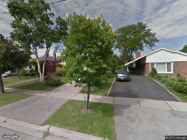 Street View image from Kipling Heights, Ontario