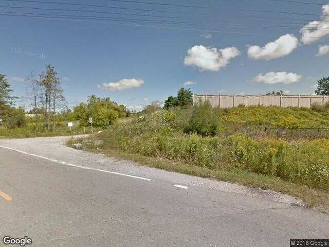 Street View image from Kleinburg Station, Ontario