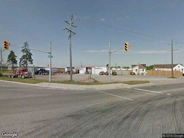 Street View image from Lucasville, Ontario