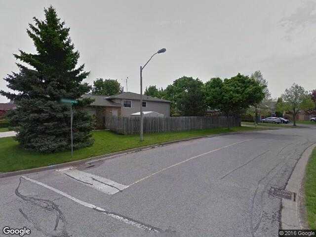 Street View image from Martindale Heights, Ontario