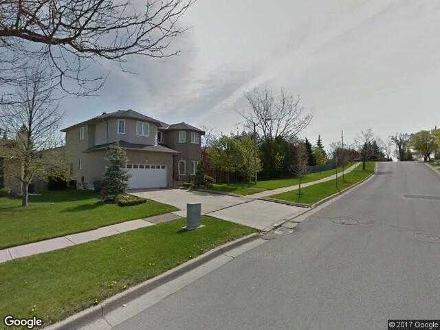 Street View image from McDonald Court, Ontario