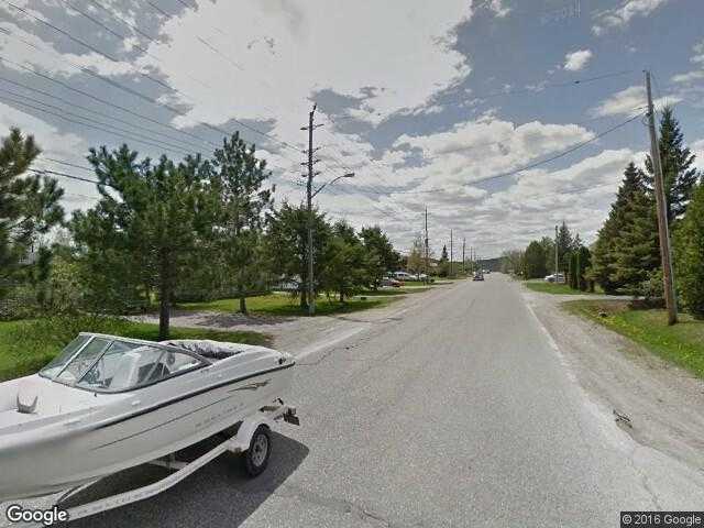 Street View image from McFarlane Lake, Ontario