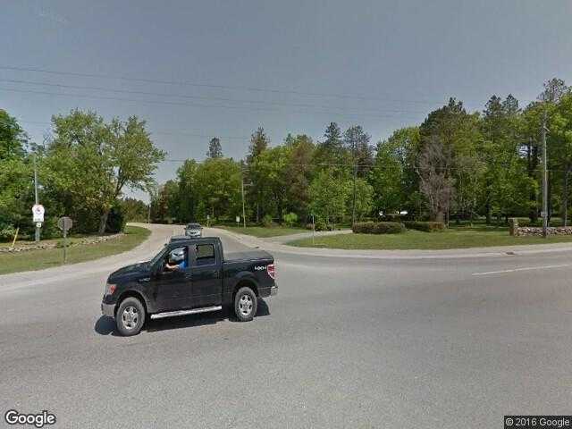 Street View image from Midhurst Station, Ontario