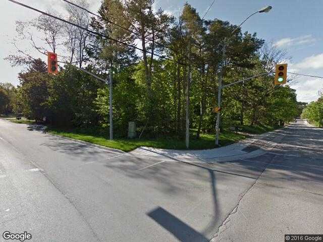 Street View image from Midhurst, Ontario
