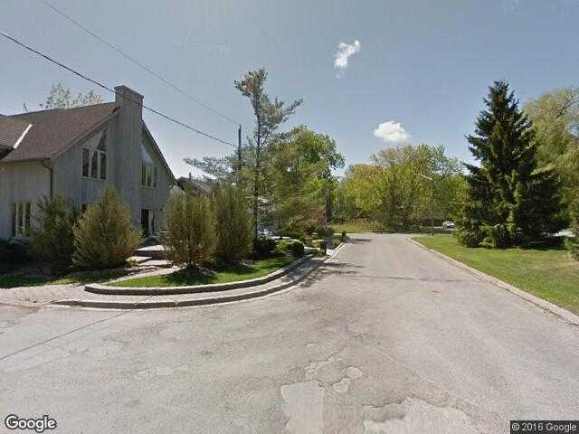 Street View image from Minet's Point, Ontario