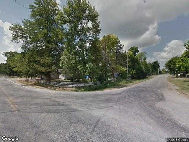 Street View image from Moulton Station, Ontario