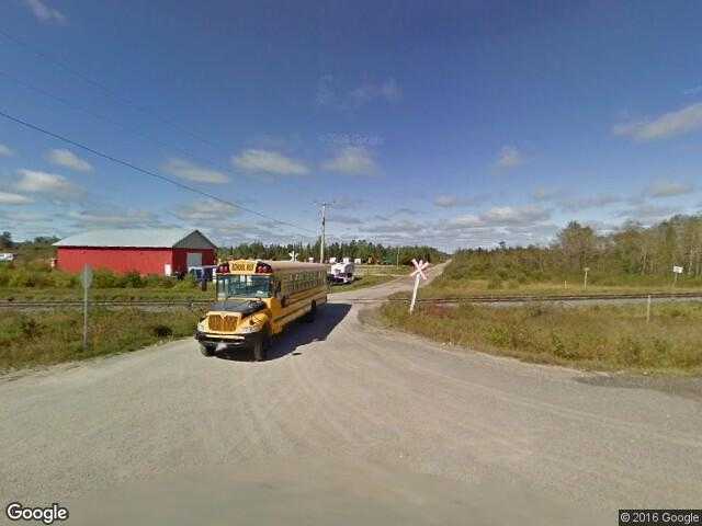 Street View image from Onagon, Ontario