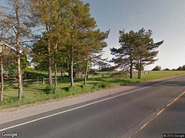 Street View image from Oro, Ontario