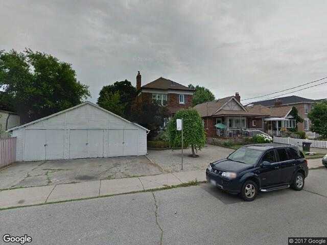 Street View image from Pape Village, Ontario